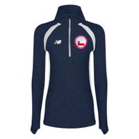 Polerón Running Mujer New Balance Team Chile Azul