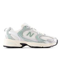 Zapatillas Urbanas Unisex New Balance 530 Blanca Plateado