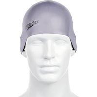 Gorro Natación Speedo Plain Moulded Gris