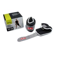 BLU FIT PESO TOBILLO MUNECA NEOPREN 10 LIBRAS (PAR) SIN COLOR UNU