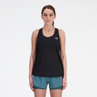 Polera Sin Mangas Running Mujer New Balance Athletics Negra