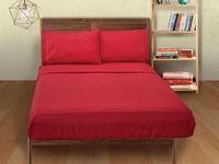 SABANA POLAR COLOR ROJO 1.5 PLAZAS