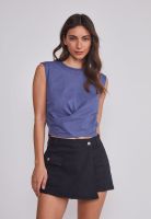 Peto Mujer Delantero Cruzado Azul Sioux