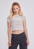 Polera Mujer Costuras Cafe Sioux