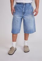 Bermuda Hombre Skater Fit Azul Sioux