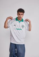 Polera Hombre Oversize Fútbol Retro Gris Sioux