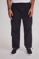 Pantalón Hombre Cargo Parachute Negro Sioux
