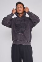 Polerón Hombre Lavado Boxy Fit Gris Sioux