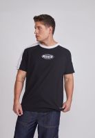 Polera Hombre Bicolor Negro Sioux