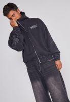 Polerón Hombre Moda Brazos Negro Sioux