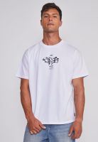 Polera Hombre Boca Death Blanco Sioux