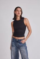 Peto Mujer Recogido Lateral Negro Sioux