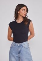 Body Mujer Espalda Brillos Negro Sioux