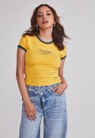 Polera Mujer Elasticada Brasil Amarillo Sioux