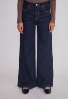 Jeans Mujer Raw Superwide Azul Sioux