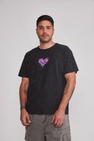 Polera Hombre Corazón Lava Gris Sioux