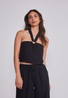 Peto Mujer Amarra Cuello Negro Sioux