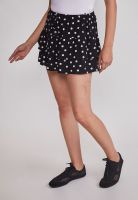 Falda Mujer Lunares Negro Sioux
