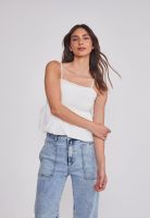 Peto Mujer Silueta Globo Blanco Sioux