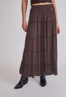 Falda Mujer Rustica Paneles Café Sioux