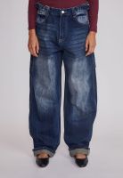 Jeans Mujer Balloon Carpenter Azul Sioux