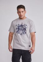 Polera Hombre Death Print Gris Sioux