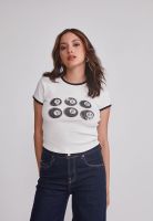 Polera Mujer Billar Blanco Sioux