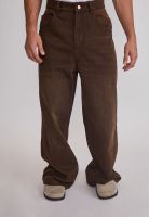 Jeans Hombre Super Baggy Liso Café Sioux