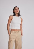 Peto Mujer Elasticado Panal Blanco Sioux