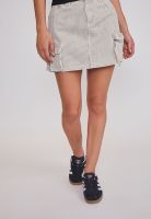 Falda Mujer Cargo Listada Gris Sioux