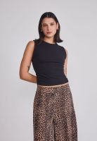 Peto Mujer Recogido Costados Negro Sioux