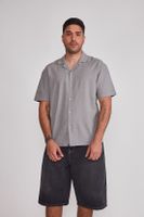 Camisa Hombre Lino Proceso Gris Sioux