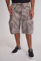 Bermuda Hombre Cargo Gris Sioux