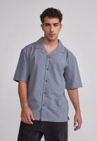 Camisa Hombre Boxy Fit Gris Sioux
