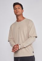 Polera Hombre Bordado Basic Beige Sioux