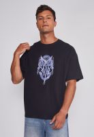 Polera Hombre Death Relaxed Negro Sioux