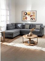 Sofá Seccional Izquierdo Tradicional Nebraska KM107LGR