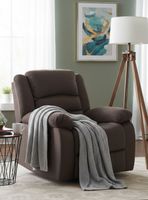 Berger Reclinable Martell Terciopelo Elephant