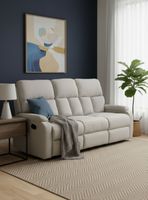 Sofá 3 Cuerpos Reclinable Moderno Matheus PK8071S