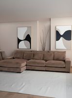 Sofá Seccional Izquierdo Moderno Kansas