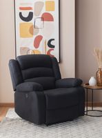 Berger Reclinable Eléctrico Moderno Gris New Praga 8041RFFPW