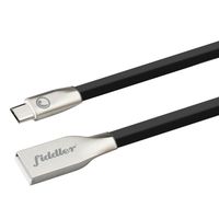 Cable Micro Usb A Usb 2.0a Fiddler Negro