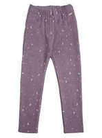 Calza Interior Peludo Niña Pitillo con Estampado Glitter