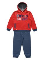 Buzo Franela Niño Bolsillos y Parches