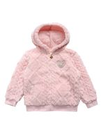 Polerón Peludo Bebé Niña con Gorro