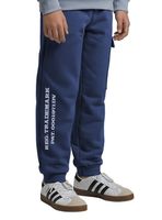 Pantalón Buzo Franela Niño con Bolsillo y Estampado