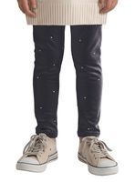 Calza Interior Peludo Niña Estampado Glitter