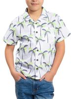 Camisa Tela Niño Algodón con Bolsillo