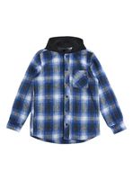 Camisa Manga Larga Afranelada Niño a Cuadros