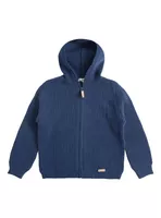 Chaleco Niño Tejido con Gorro